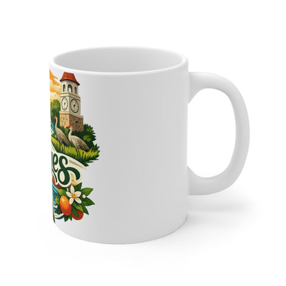 The Villages of Florida Ceramic Coffee Cups, 11oz, 15oz