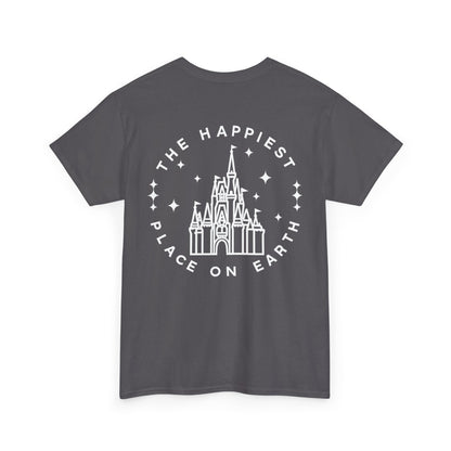 Castle Graphic Tee — "The Happiest Place on Earth" Theme Park T‑Shirt