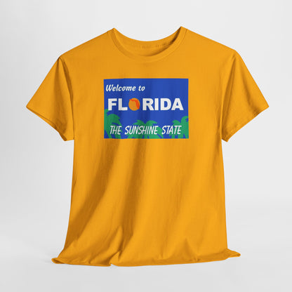 Florida "Welcome to Florida - The Sunshine State" T-Shirt