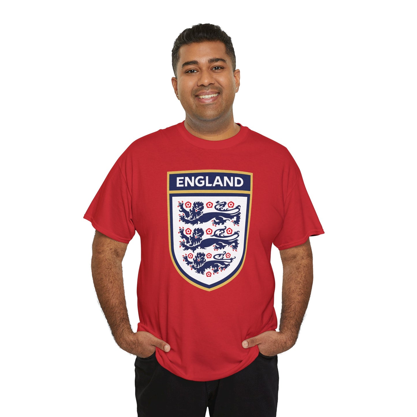 England Football T-Shirt — KANE #9 Red Soccer Shirt