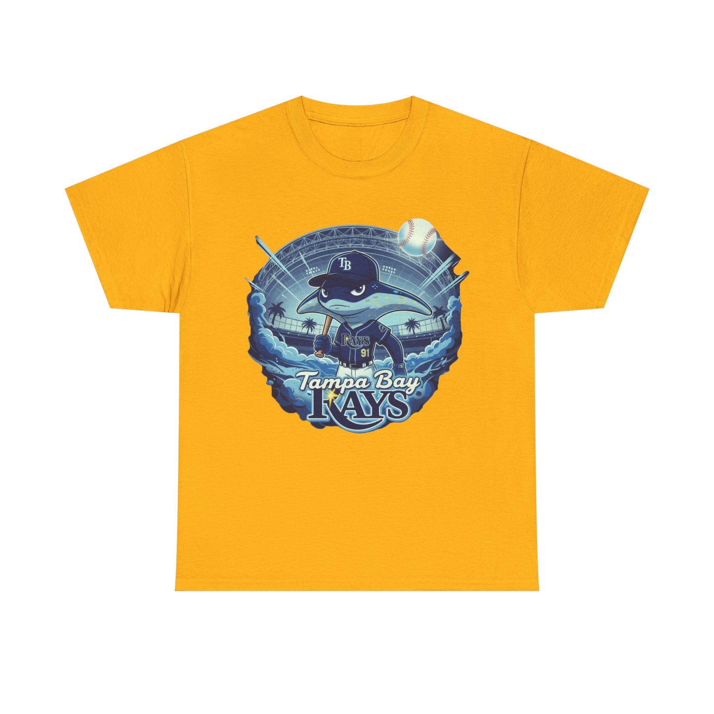 Tampa Bay Rays Mascot Graphic Tee – Retro Baseball Logo Shirt
