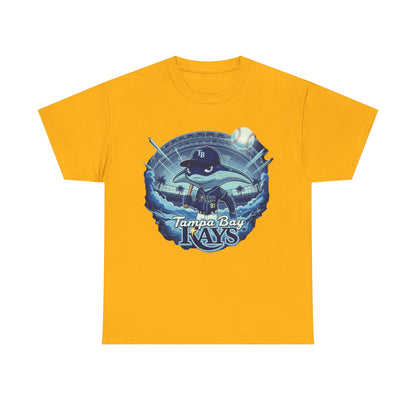 Tampa Bay Rays Mascot Graphic Tee – Retro Baseball Logo Shirt