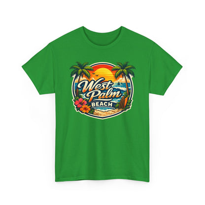West Palm Beach Retro Sunset T-Shirt