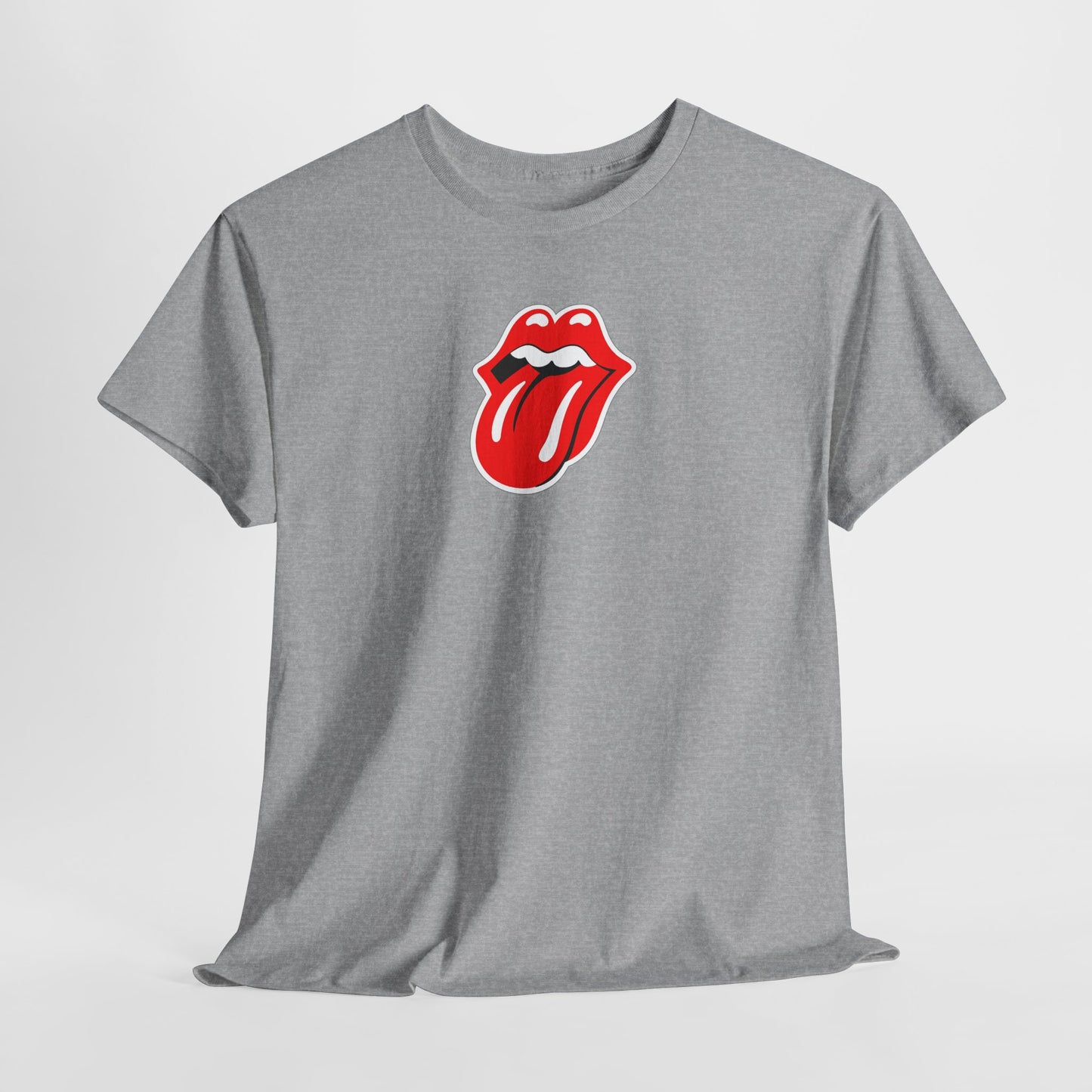 Rock Retro Red Tongue and Lips Graphic Tee