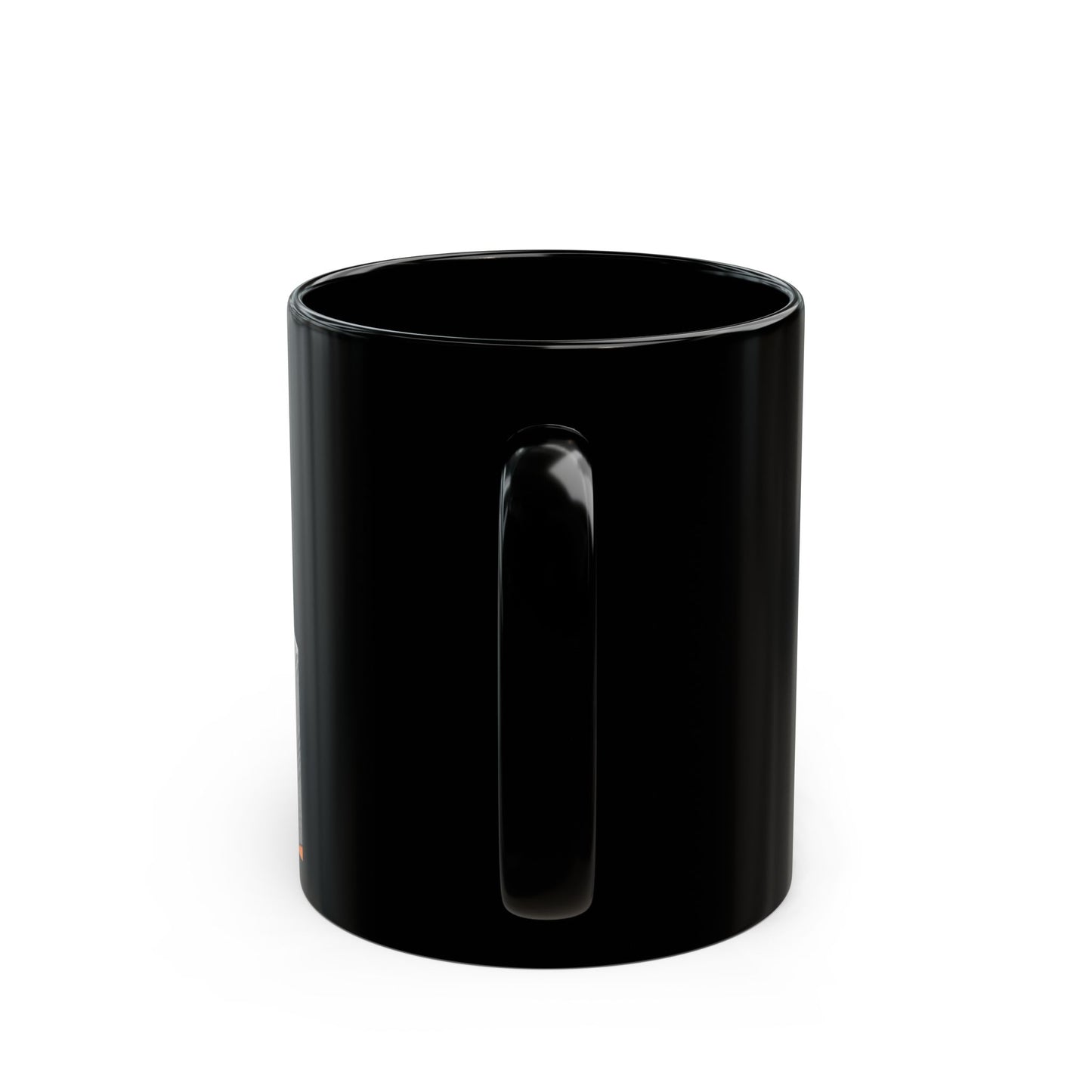 Fueled by Coffee Mug — Black Ceramic Coffee Cup (11oz & 15oz)