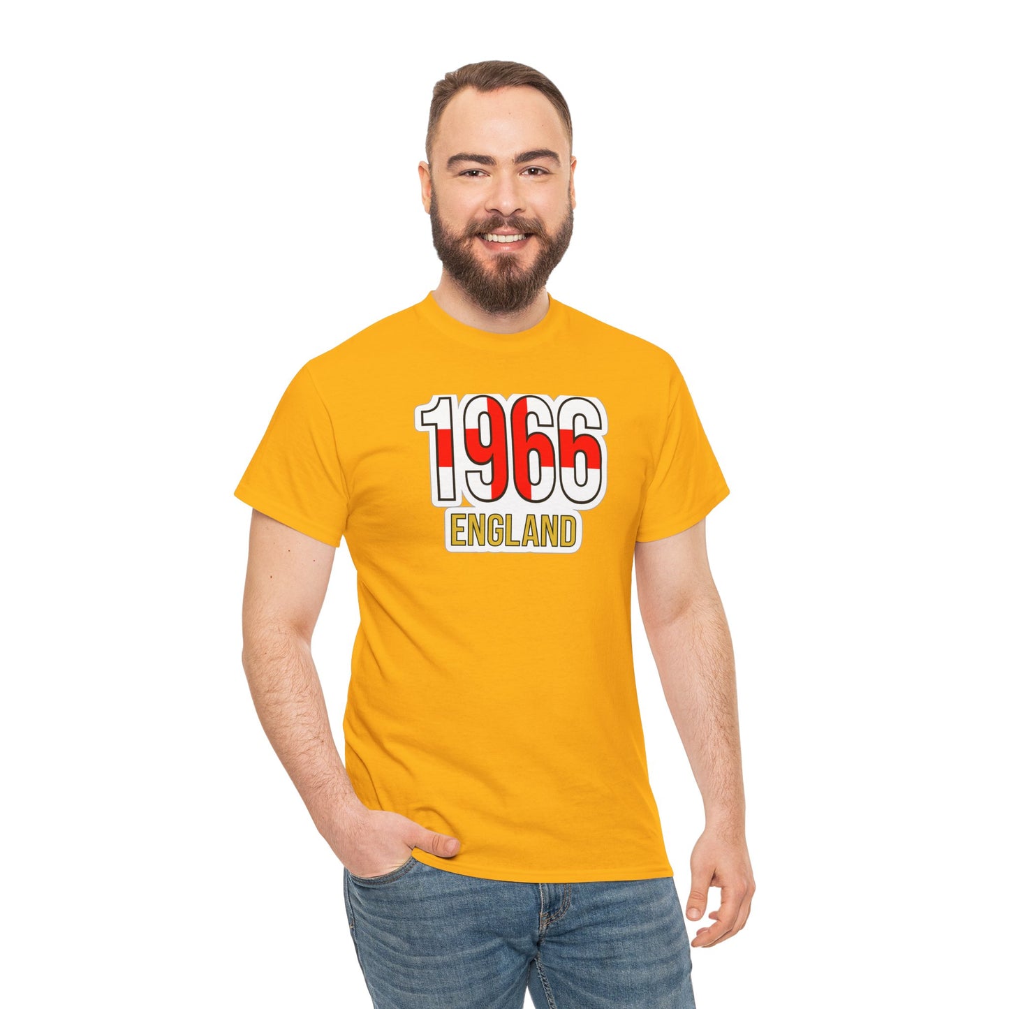1966 England T‑Shirt – Retro World Cup Winners Football Tee