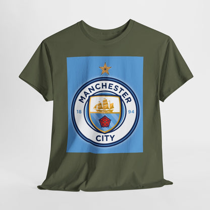 Manchester City Logo T-Shirt – Football Fan Tee