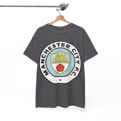 Manchester City F.C. Retro Crest T-Shirt – Retro Football Fan Tee