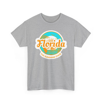 Florida Sunshine State T‑Shirt – Retro Beach Logo Tee