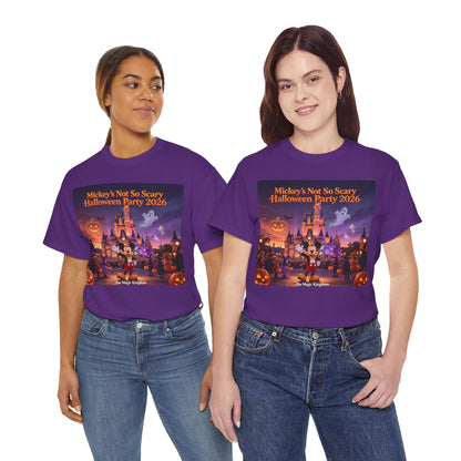 Halloween Party Tee — "Mickey's Not So Scary Halloween Party 2026"
