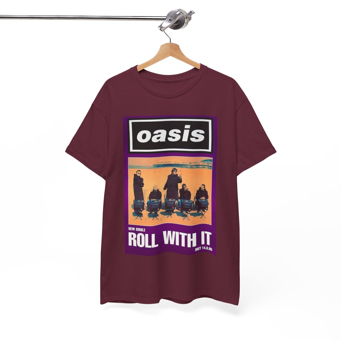 Oasis "Roll With It" Band Tee
