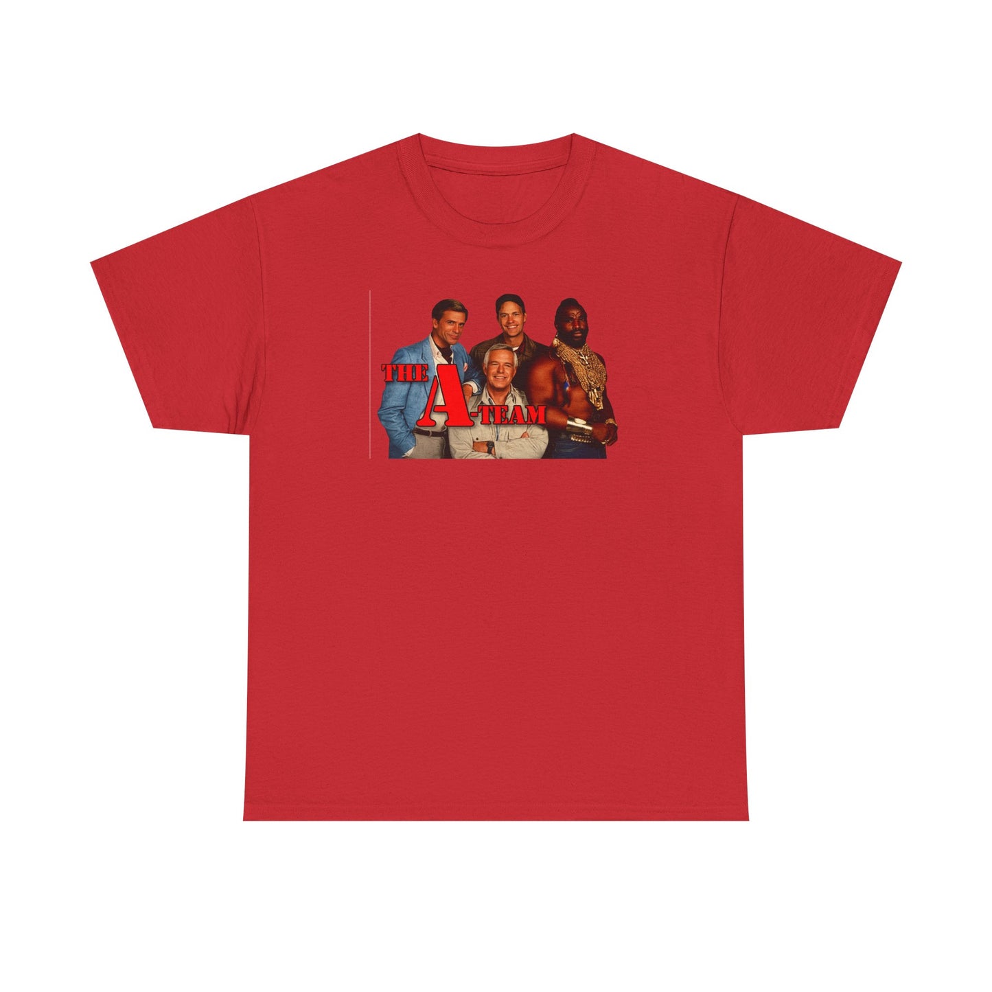 A-Team Graphic Tee — Retro TV Series Logo & Character Poster T-Shirt