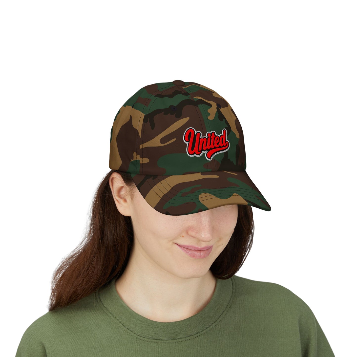 United Script Dad Cap