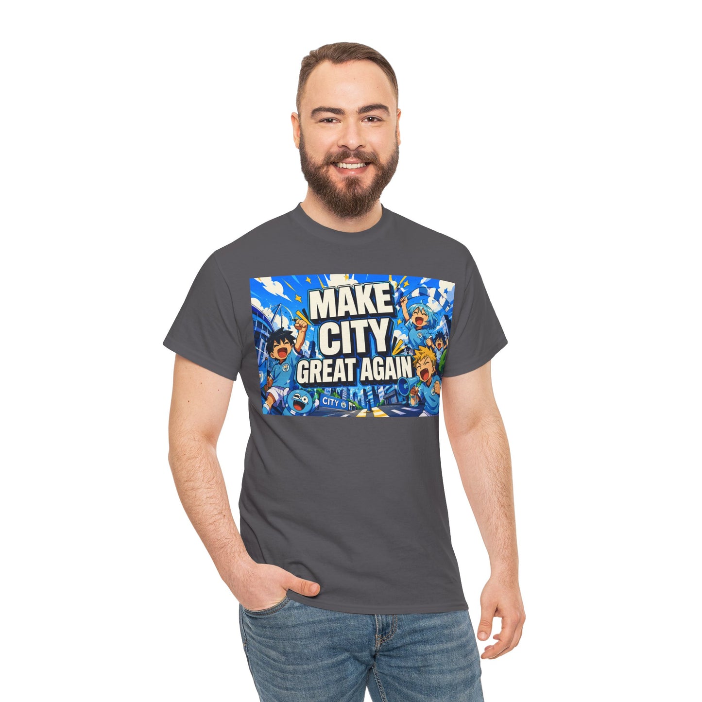 Make City Great Again Graphic Tee — Urban Skateboard Streetwear T-Shirt