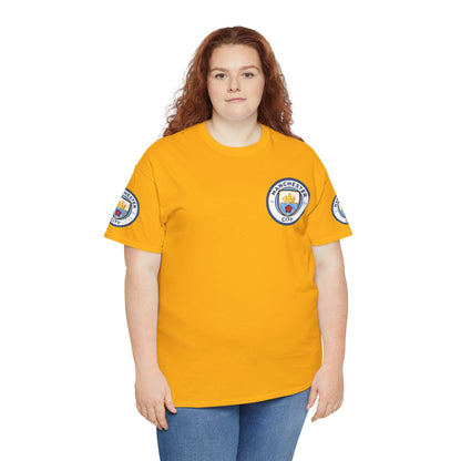 Manchester City Crest T-Shirt — Football Club Logo Tee