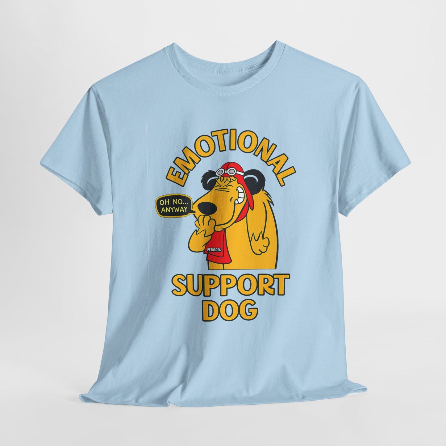 Emotional Support Dog T-Shirt — Cute Cartoon Comfort Pup Tee