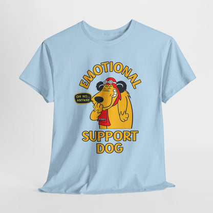 Emotional Support Dog T-Shirt — Cute Cartoon Comfort Pup Tee