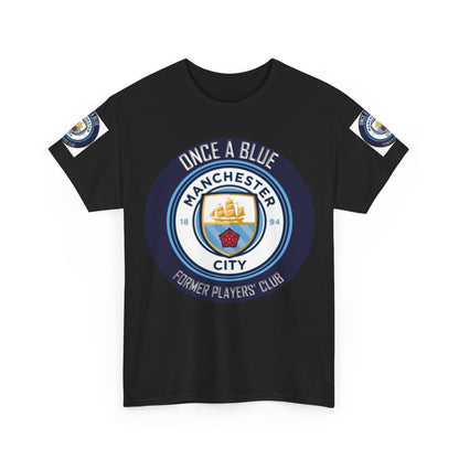 Manchester City 'Once A Blue' Tee — Former Players Club Football Shirt