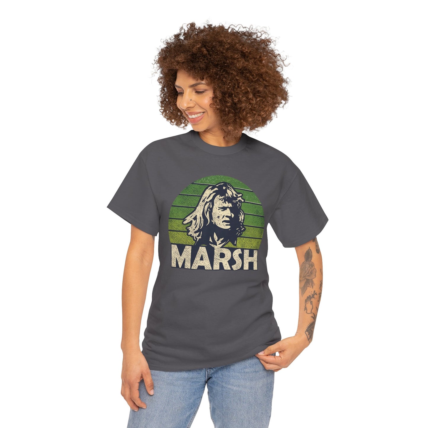 Rodney Marsh Retro Portrait Tee — Graphic T-Shirt