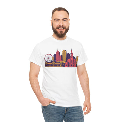 Orlando City Skyline T-Shirt — Colorful Urban Landmark Graphic Tee