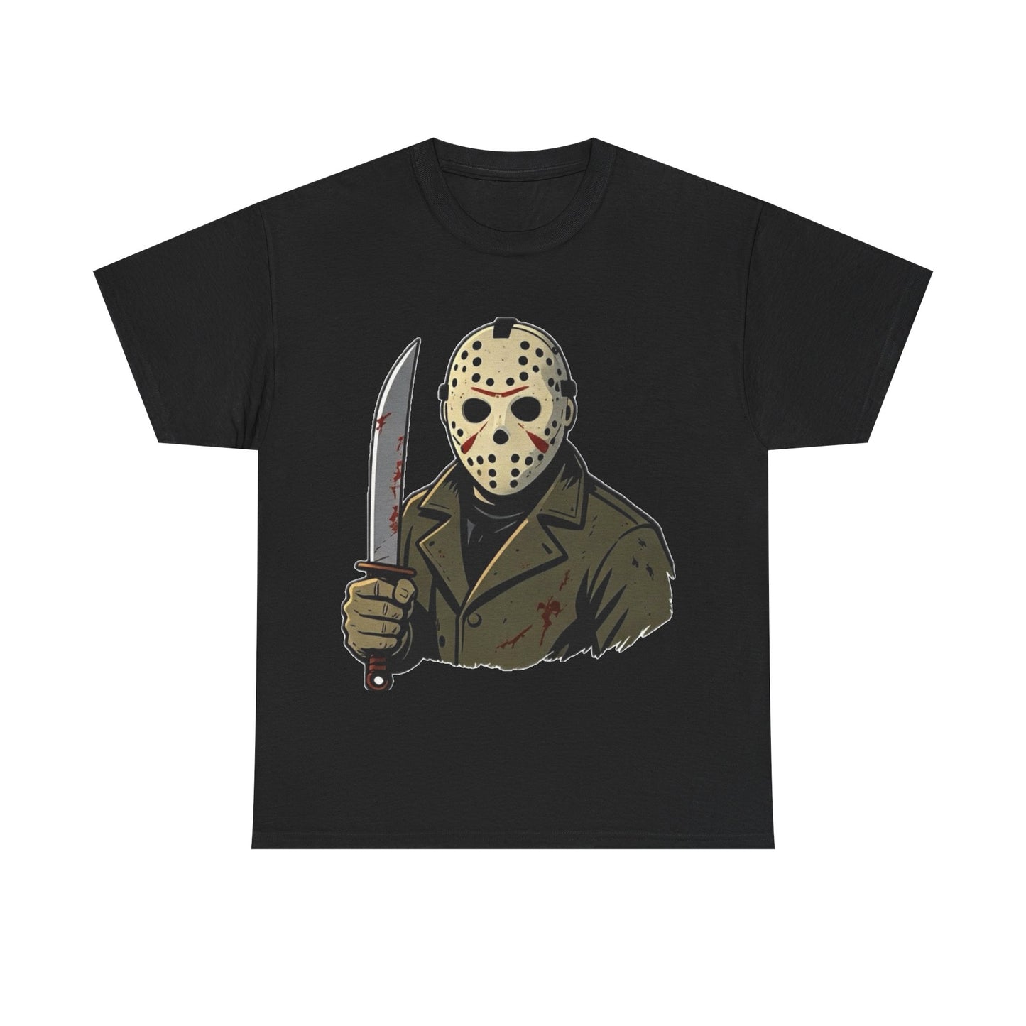 Horror Mask Killer Graphic Tee