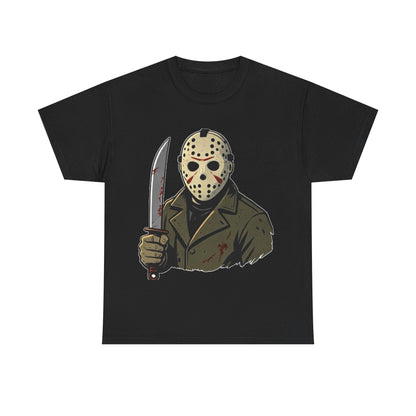 Horror Mask Killer Graphic Tee
