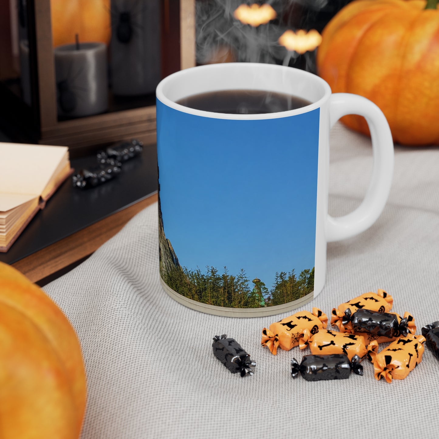 Volcano Bay Scenic Ceramic Coffee Mug — 11oz & 15oz Travel Park Photo