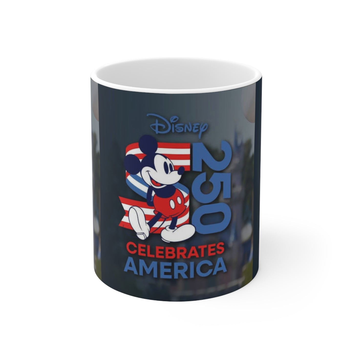 Mickey Mouse 250 Celebrates America Ceramic Mug — 11oz & 15oz