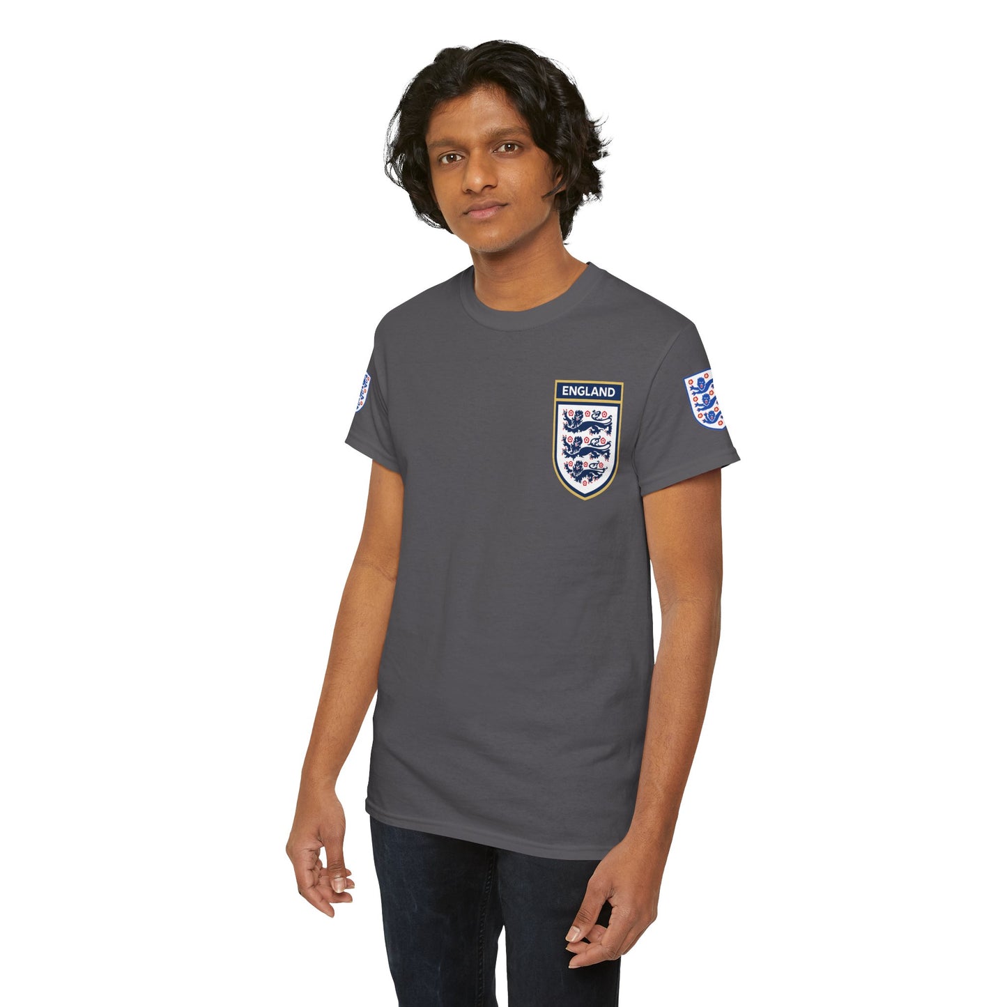 England Football Tee — "And After All You're My Wonderwall" Lyrics Tee