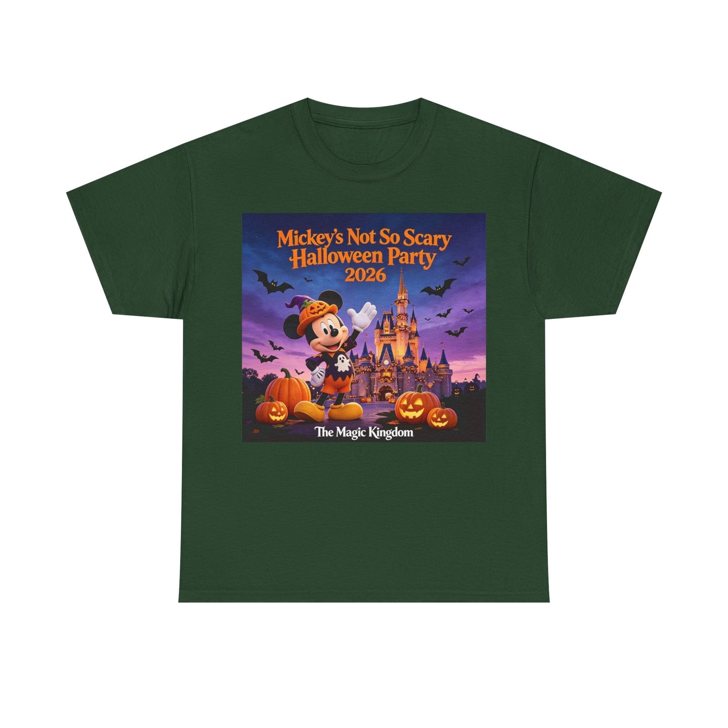 Halloween Party T‑Shirt — "Not So Scary" 2026 Magic Kingdom Tee