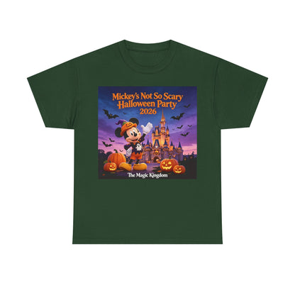 Halloween Party T‑Shirt — "Not So Scary" 2026 Magic Kingdom Tee