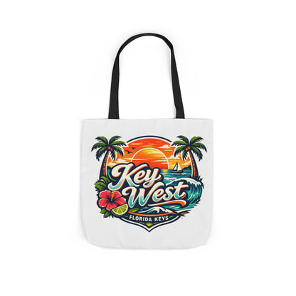 Key West Sunset Canvas Tote