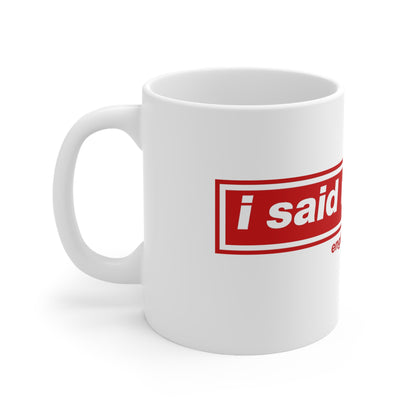 "I Said Maybe" England 2026 Red Logo Coffee Cup (11oz, 15oz)
