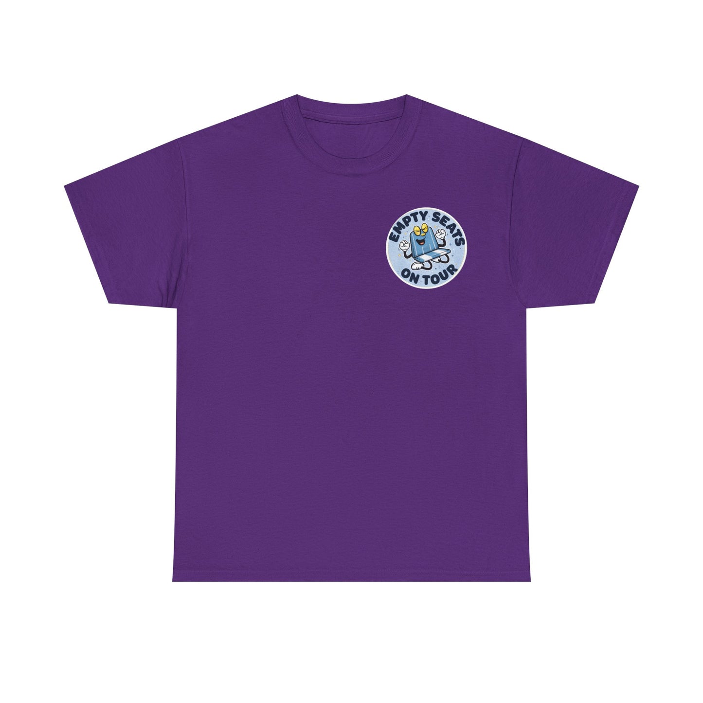 Manchester City T-Shirt — 'Empty Blue Seats On Tour' Retro Skate Graphic Tee