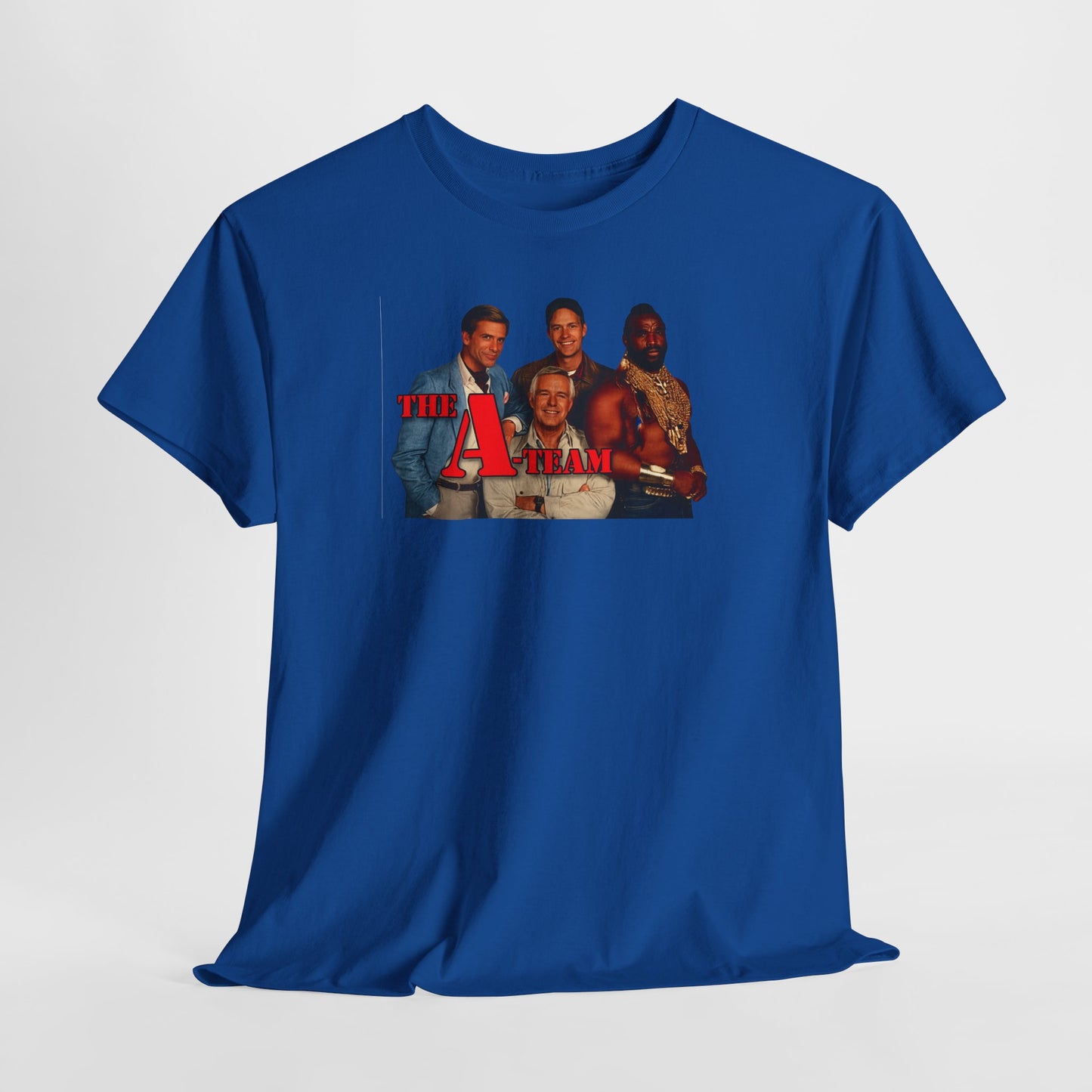 A-Team Graphic Tee — Retro TV Series Logo & Character Poster T-Shirt
