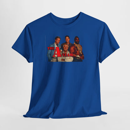 A-Team Graphic Tee — Retro TV Series Logo & Character Poster T-Shirt