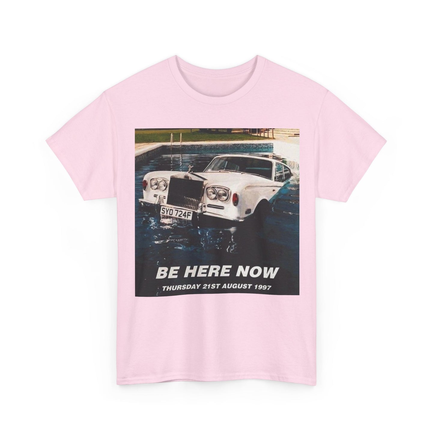 Oasis Be Here Now Vintage Graphic Tee — Retro Aesthetic T‑Shirt (Thursday 21st August 1997)
