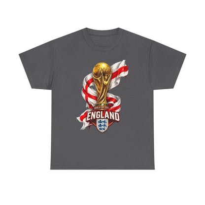 England World Cup Trophy T‑Shirt — St George's Cross Football Fan Tee