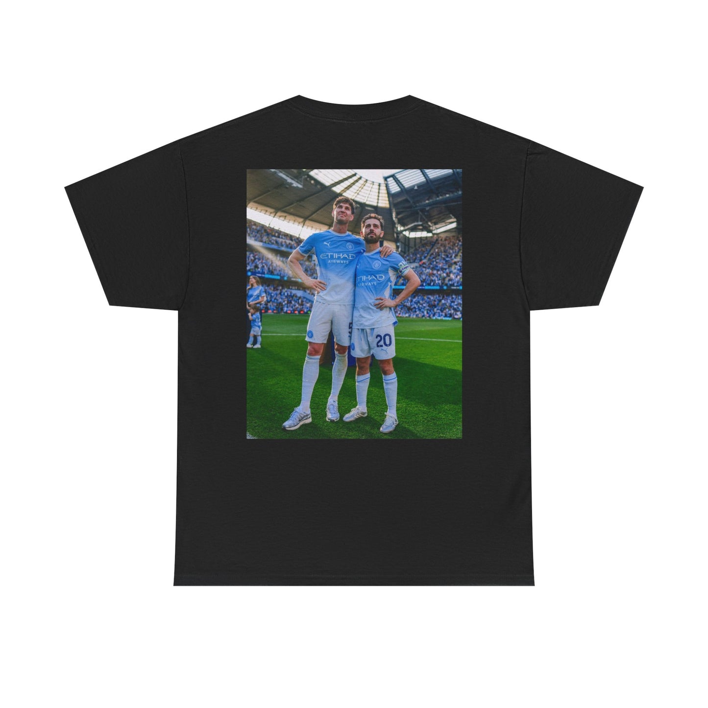 Bernardo Silva & John Stones Manchester City Legends T-Shirt