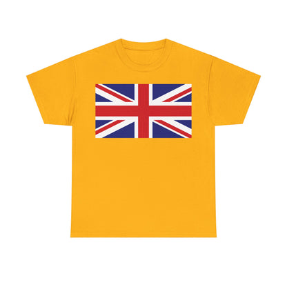 Union Jack Flag T‑Shirt — British Flag Tee for UK Pride & Travel