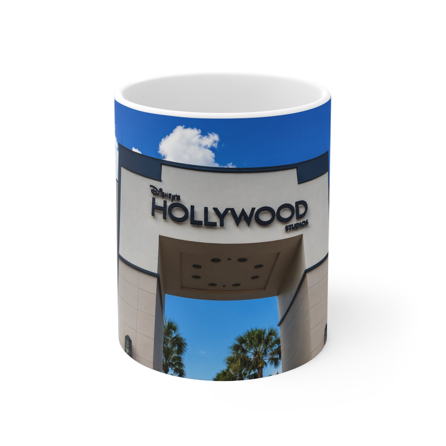 Hollywood Studios Photo Mug — Ceramic Coffee Cup (11oz & 15oz)
