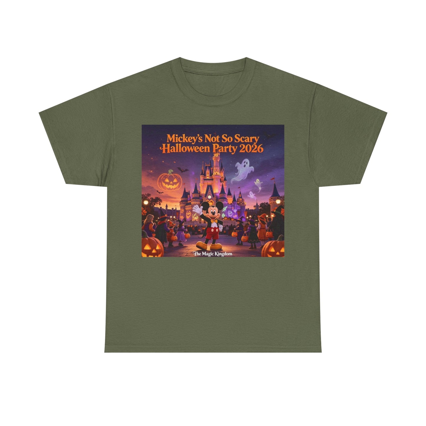 Halloween Party Tee — "Mickey's Not So Scary Halloween Party 2026"