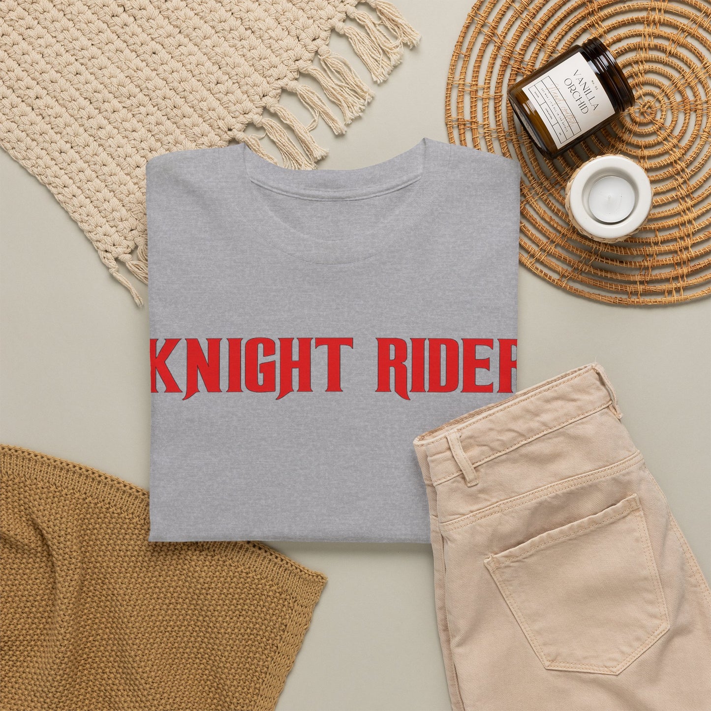 Knight Rider Tee — Retro TV Car Graphic T-Shirt