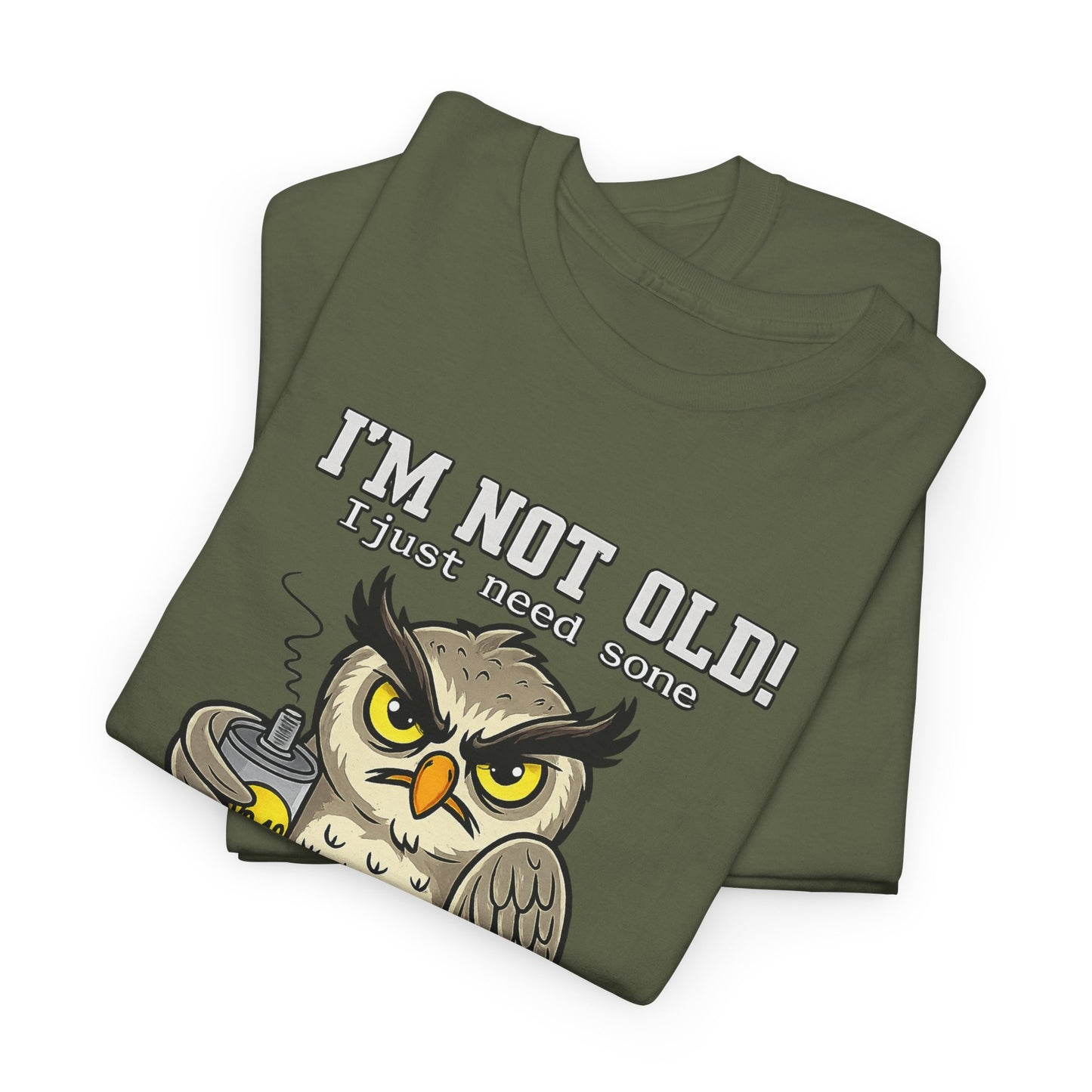 Owl 'I’m Not Old I Just Need More WD-40' T-Shirt