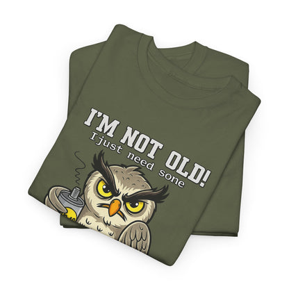 Owl 'I’m Not Old I Just Need More WD-40' T-Shirt