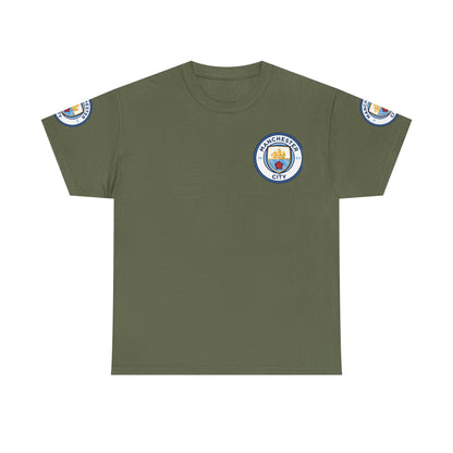 Manchester City Crest T-Shirt — Football Club Logo Tee