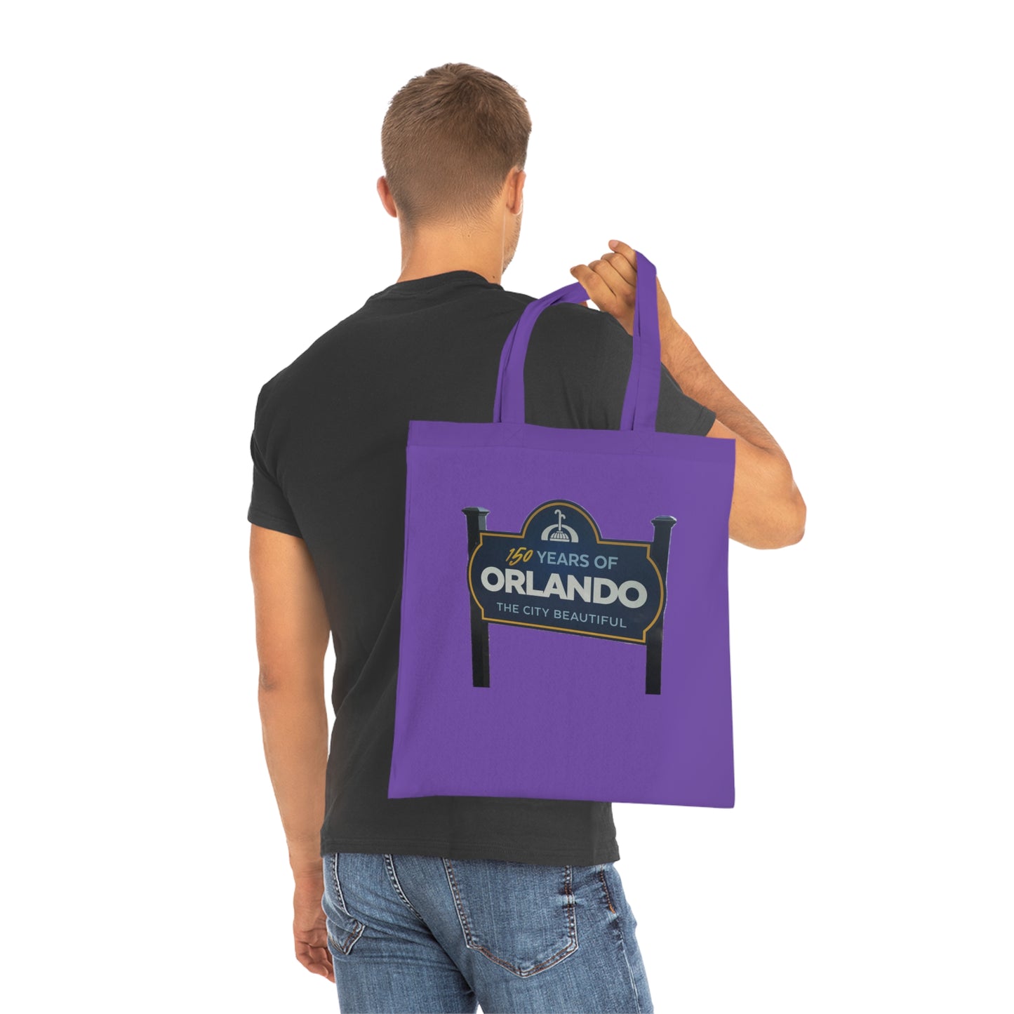 Orlando 150 Years Tote Bag — 'The City Beautiful' Cotton Market Tote