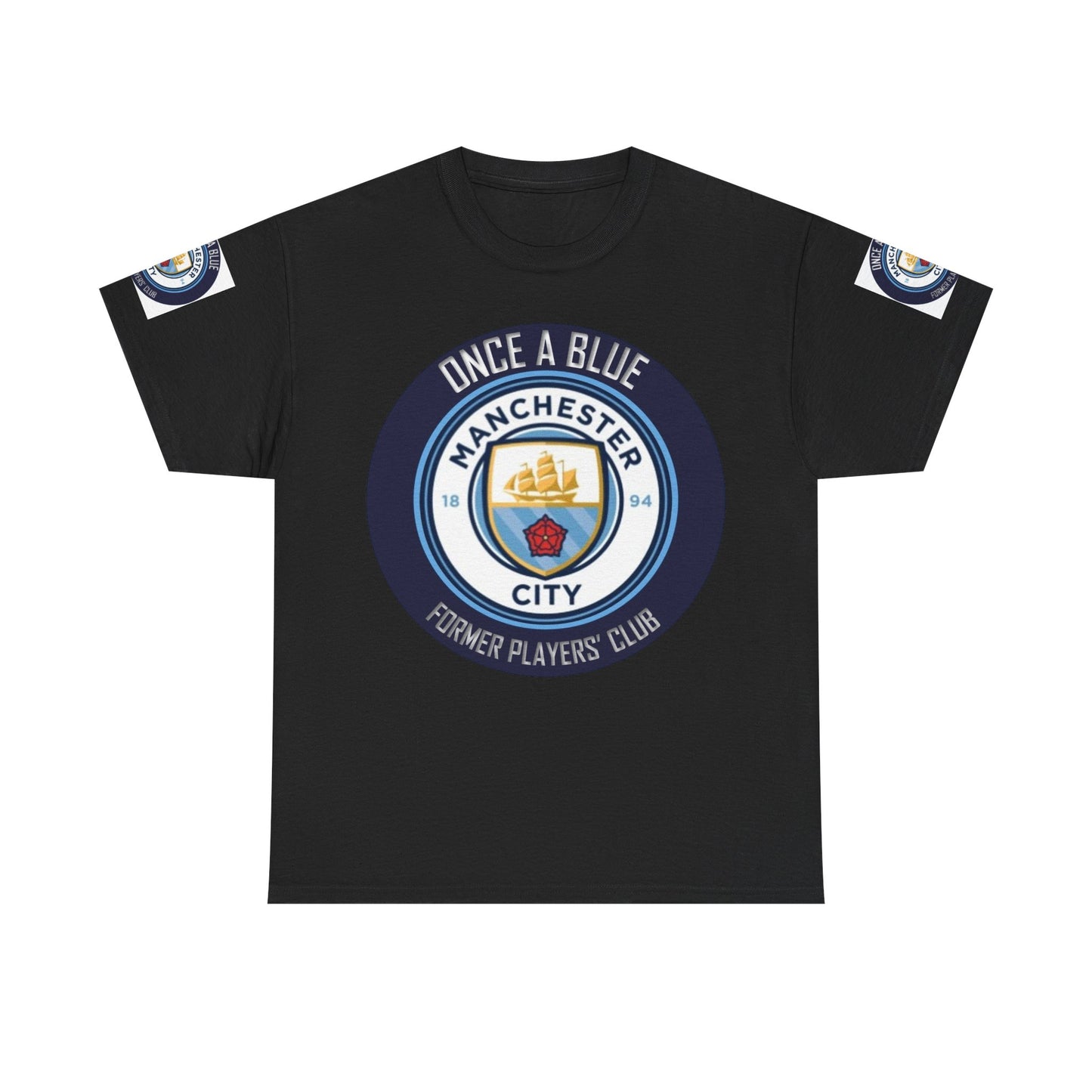 Manchester City 'Once A Blue' Tee — Former Players Club Football Shirt