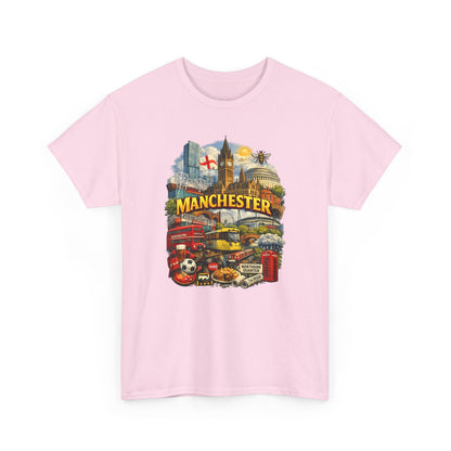 Manchester Skyline Collage T-Shirt