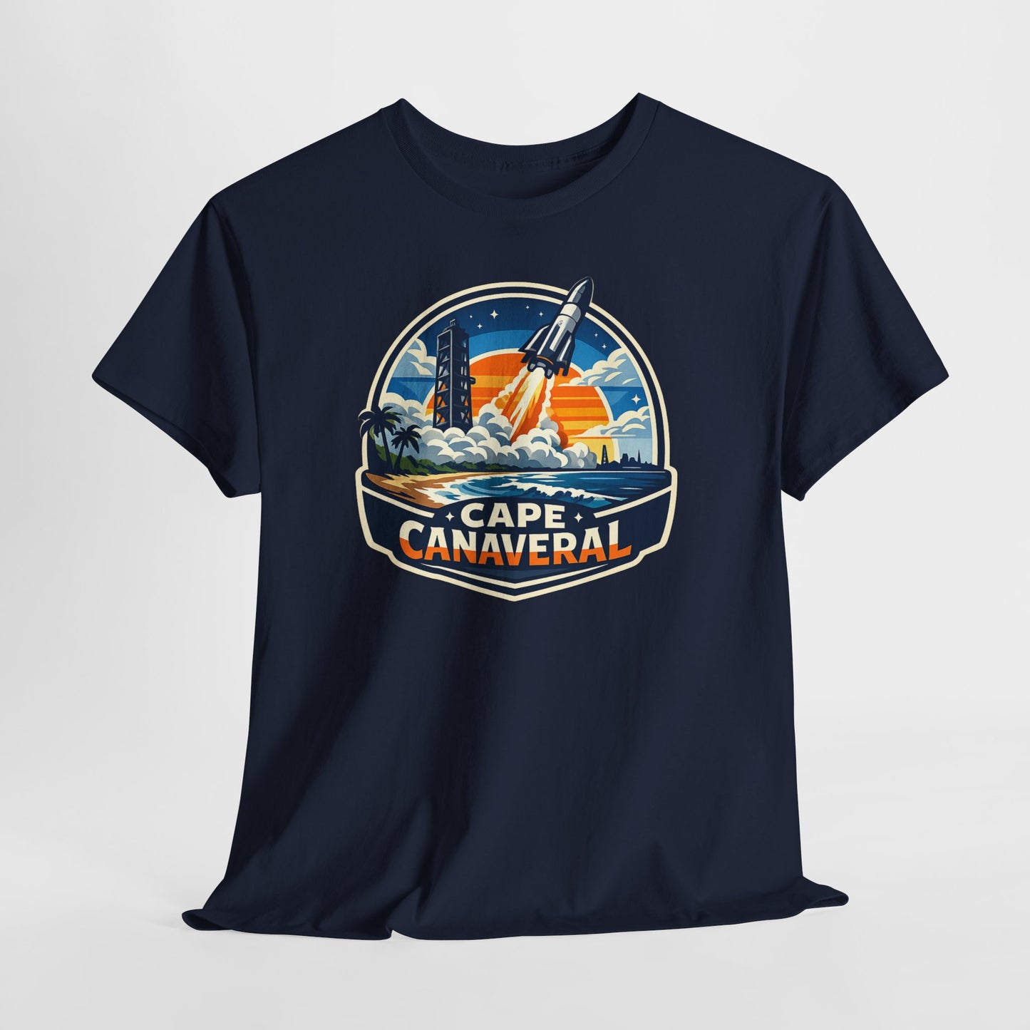 Cape Canaveral Rocket Launch T-Shirt